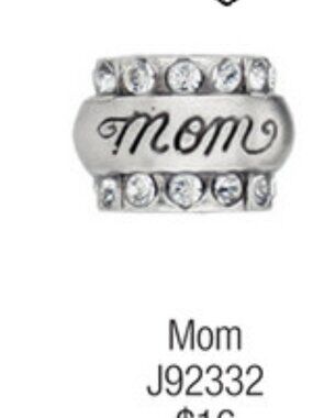 Retired Brighton Mom Bead Silver #J92332 Brighton ABC’s